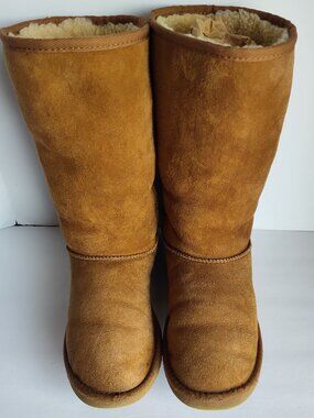 Ugg Tan Suede/Sheepskin Lined Boot